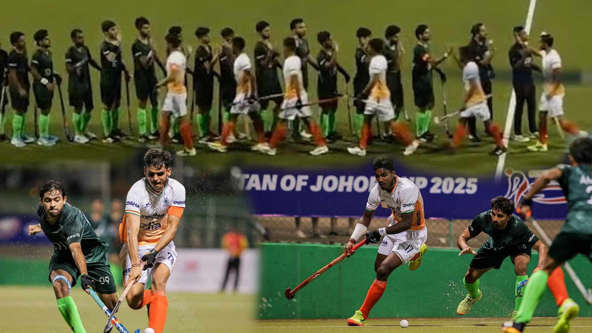 India, Pakistan Hockey Players Exchange High-Fives despite Tensions