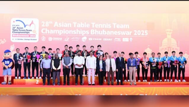 China Clinches Double Triumph In Asian Table Tennis Team Meet
