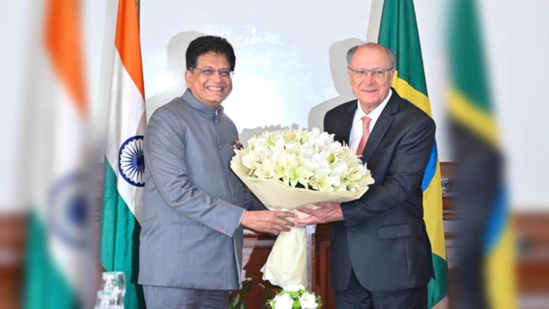 India and Brazil Set $20 Billion Trade Target by 2030