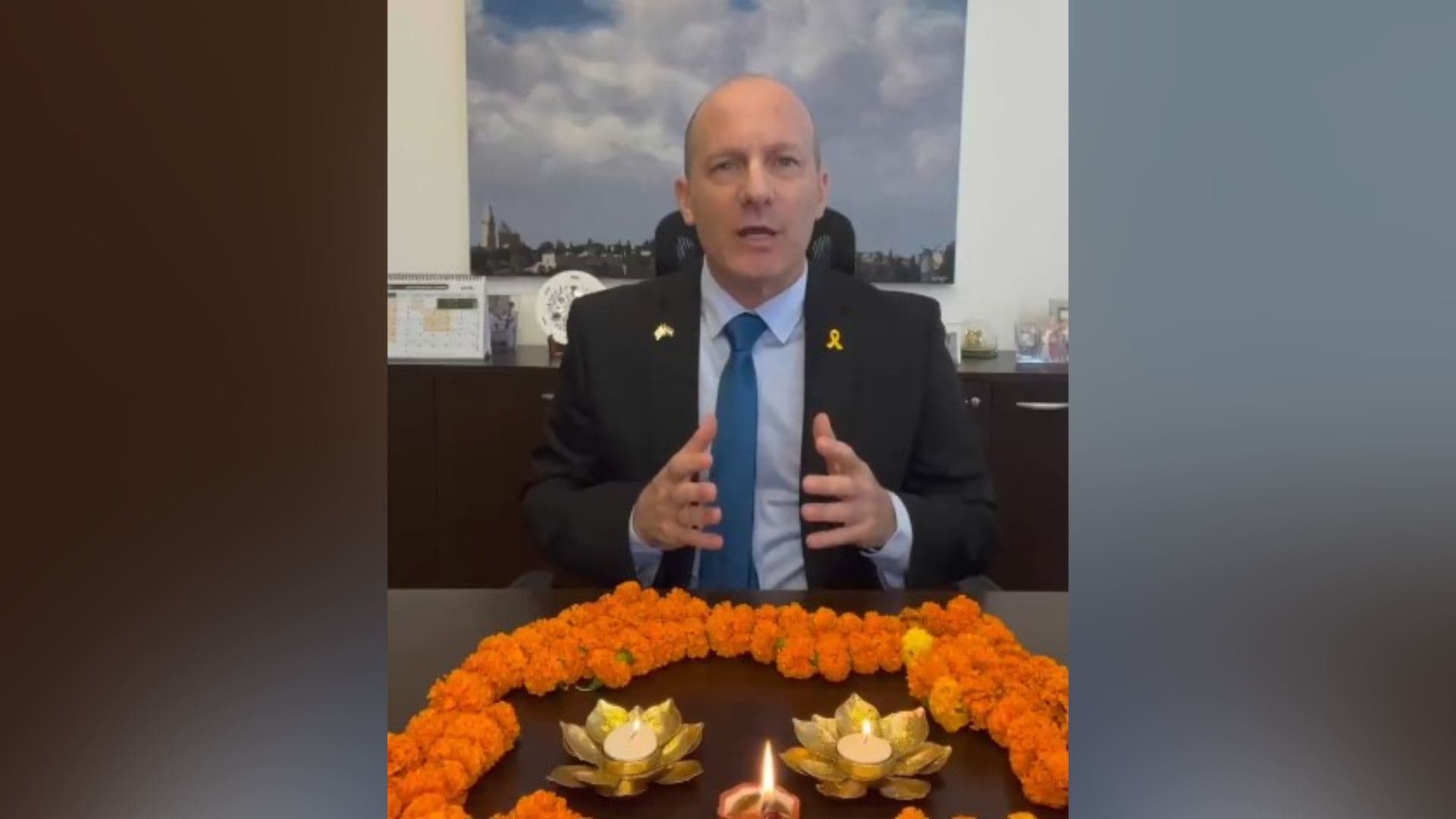 Israeli Ambassador Extends Wishes To People Of India On Diwali