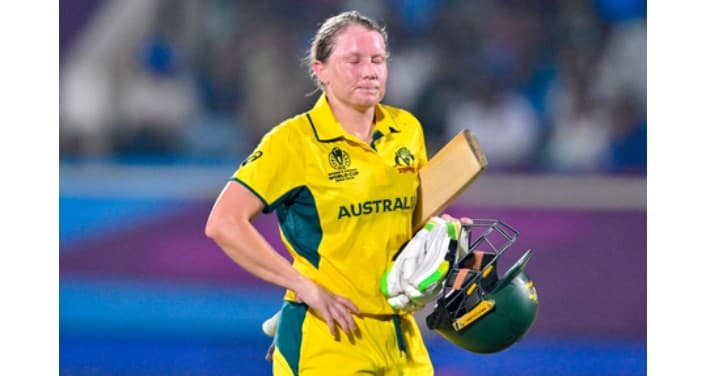 Women’s World Cup: Alyssa Healy Ruled Out Of England Clash