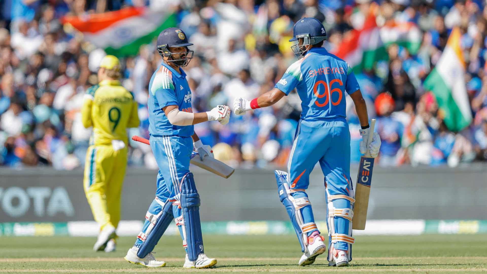 India vs Australia, 2nd ODI: Rohit, Iyer Guide India to 264/9 at Adelaide