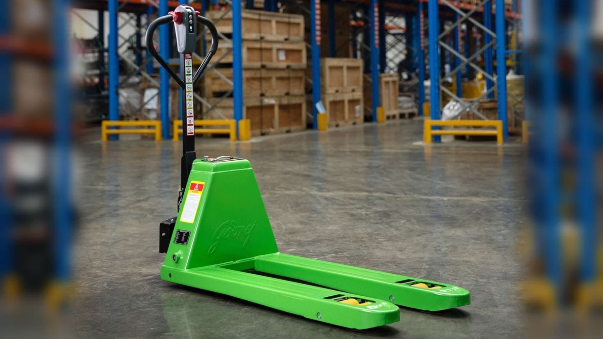 Godrej Unveils GEPT 20: India’s First Li-ion Electric Hand Pallet Truck
