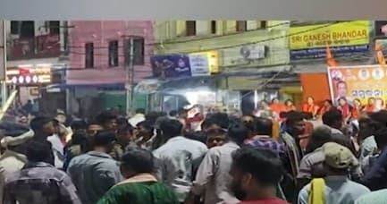 Tension Erupts During Kali Puja Immersion In Cuttack