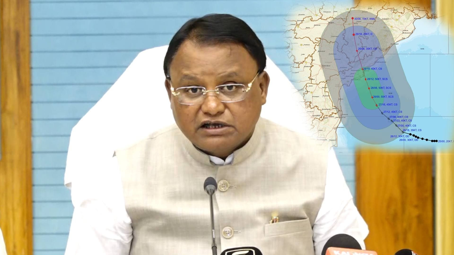 Odisha Targets Zero Casualties as Cyclone Montha Nears Landfall