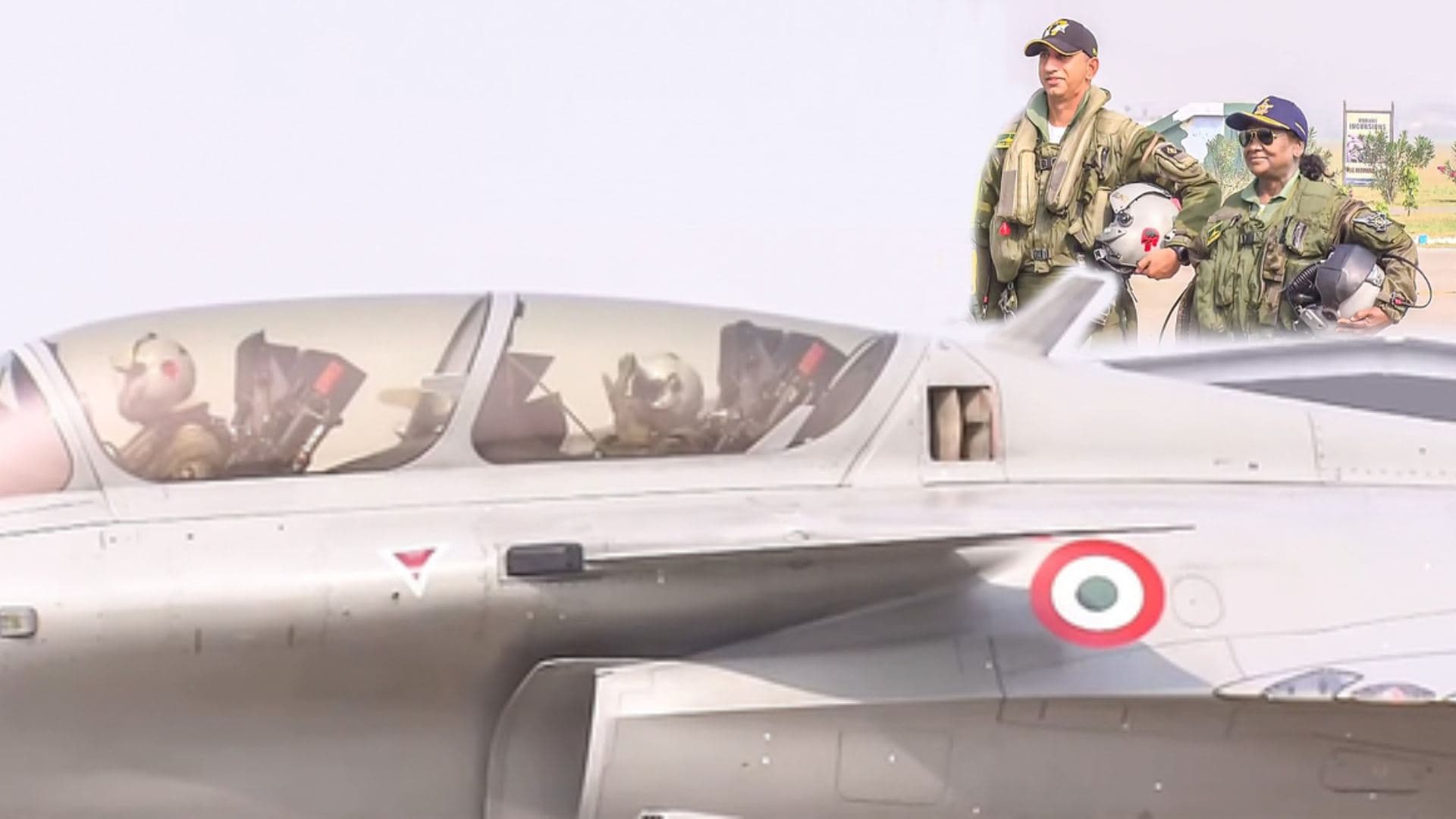 President Murmu Takes Sortie in Rafale; Her Second Time in a Fighter Jet