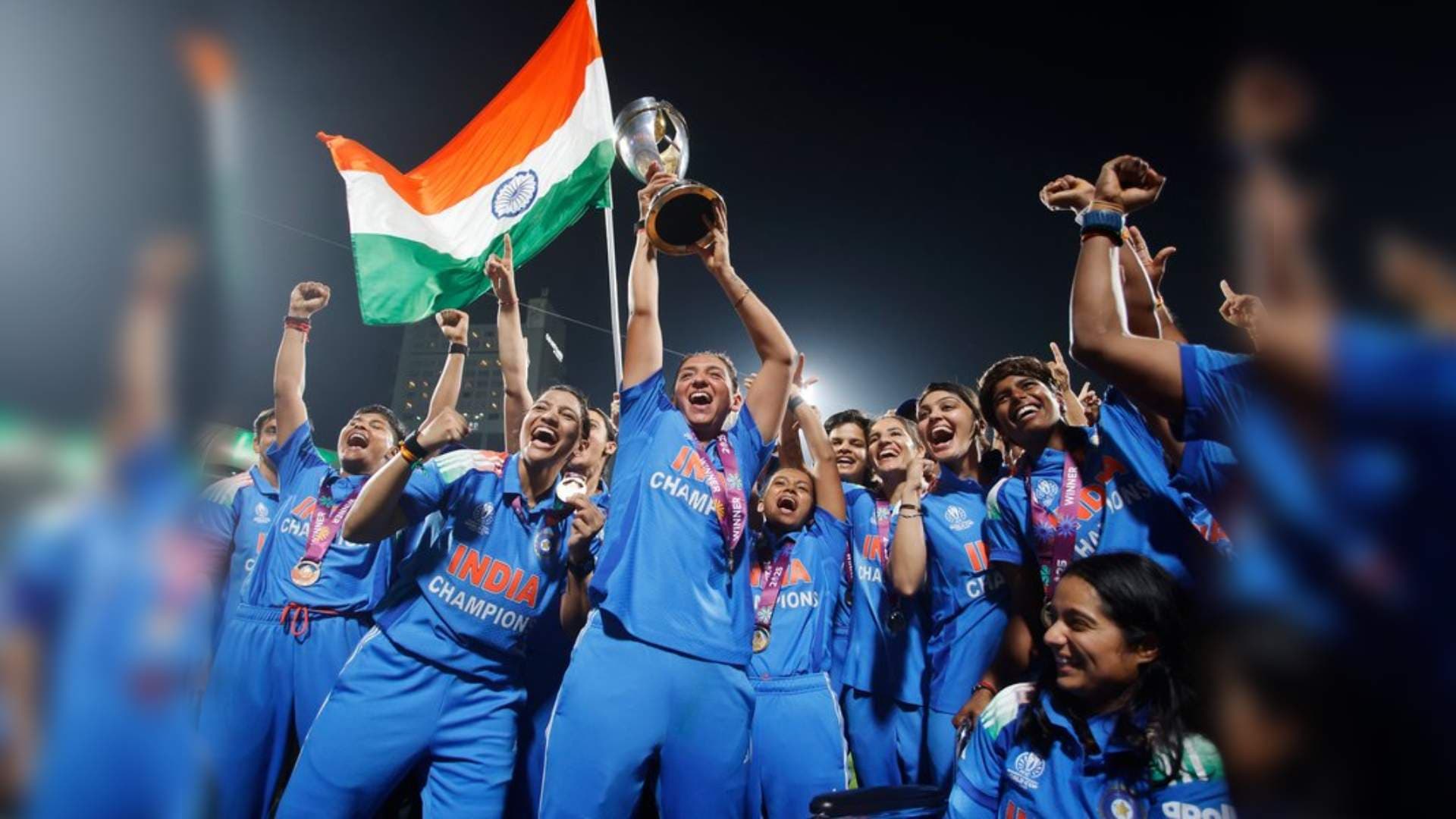 'Naa Lega Koi Panga... Rahega Sabse Upar Tiranga': Women in Blue Unveil Victory Song after Maiden World Cup Glory
