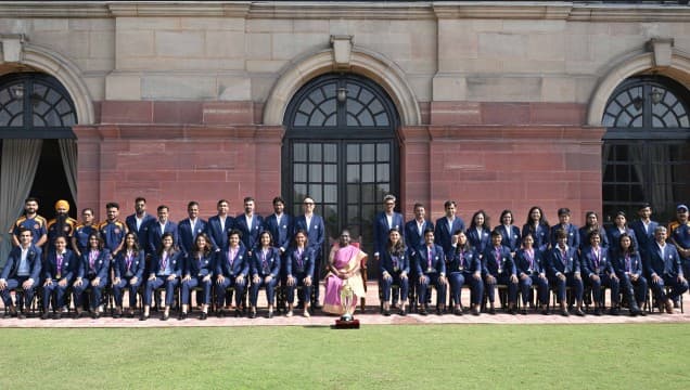 This Team Reflects India: President Murmu On Meeting Women’s WC winners
