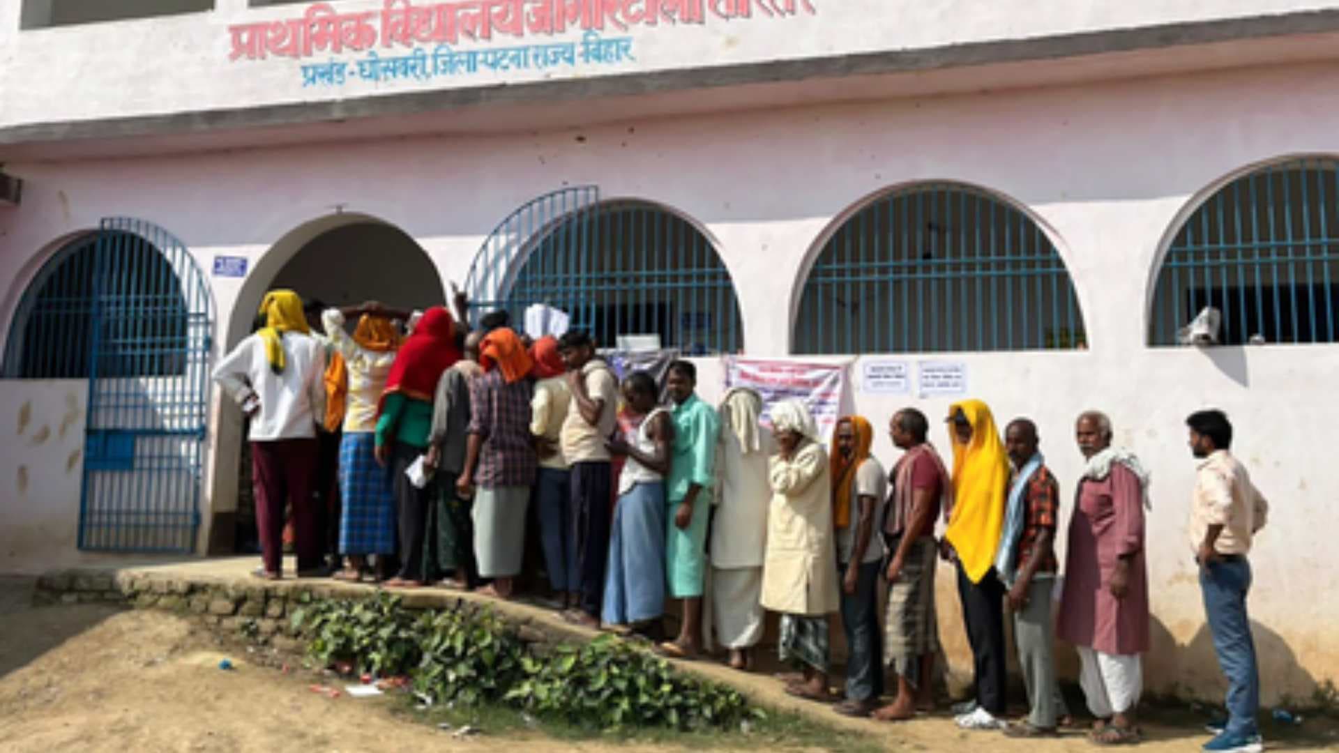 Bihar Polls: 53.77 pc Voter Turnout on 121 Seats Till 3 PM