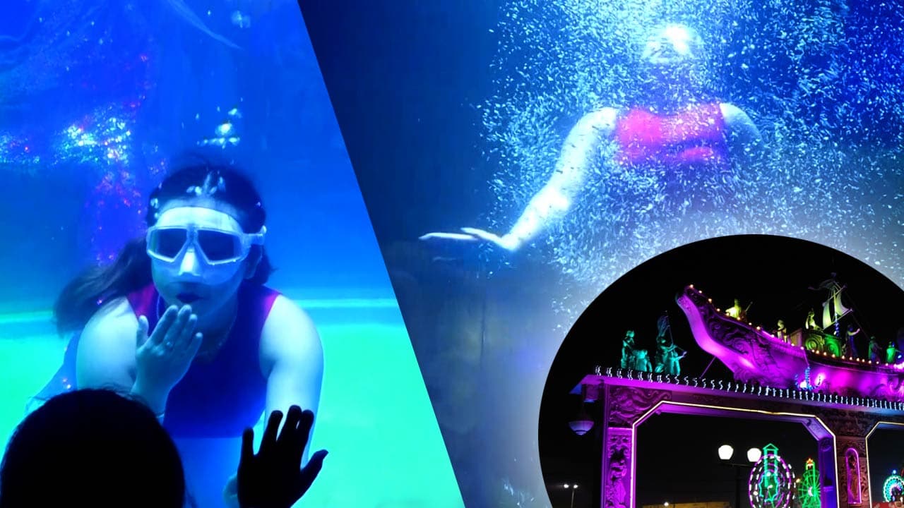 Mermaid Show Draws Massive Crowd at Historic Baliyatra Cuttack 2025
