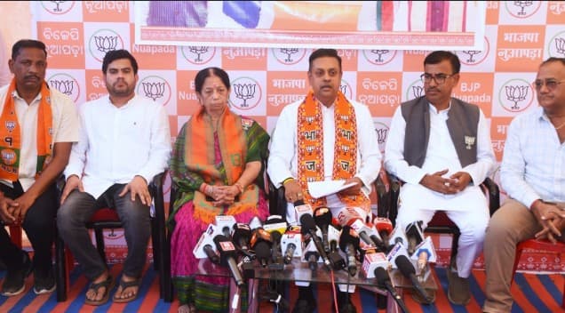 BJP MP Sambit Patra Condemns Naveen Patnaik’s Remarks In Nuapada Bypoll