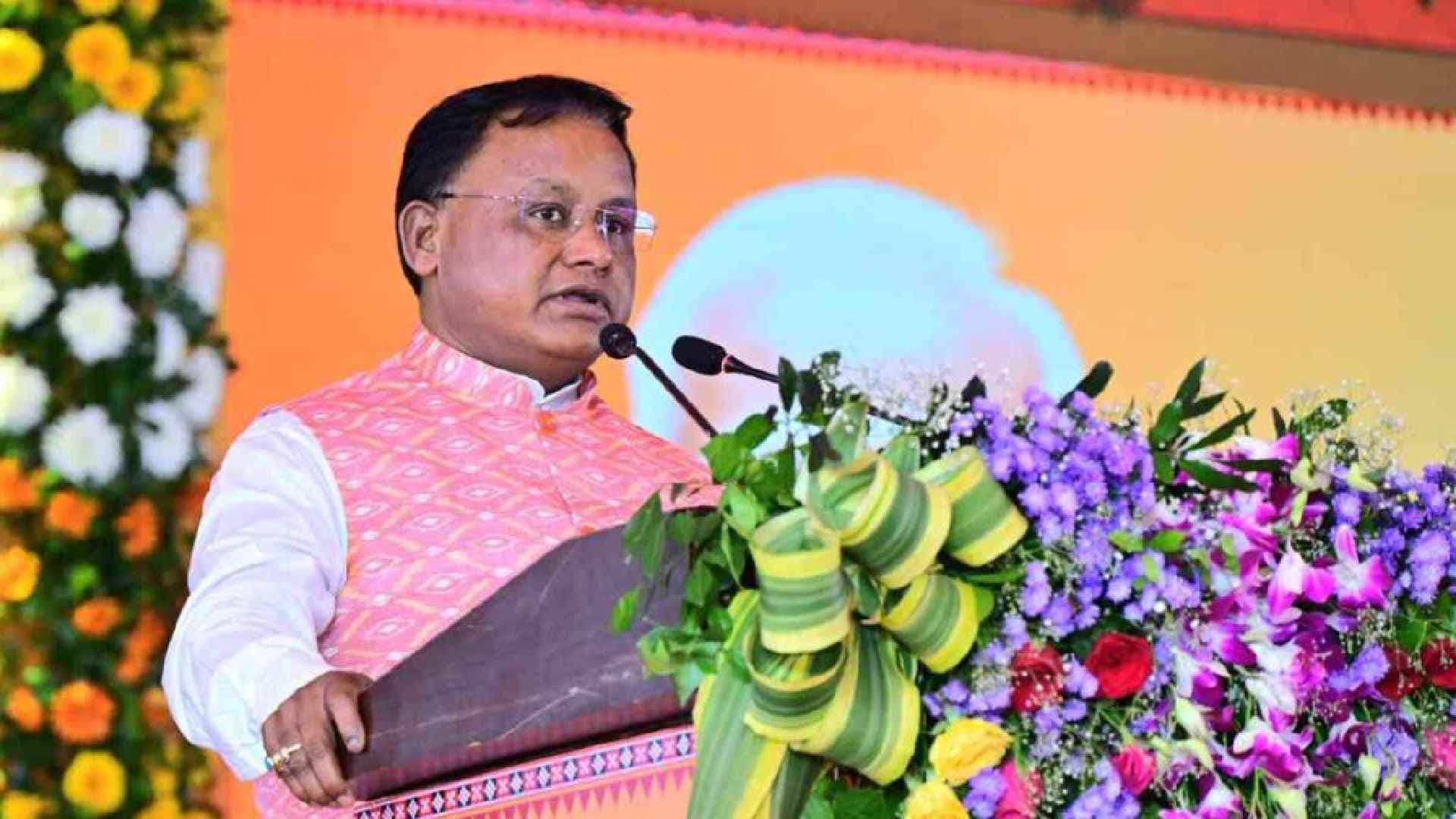 CM Majhi Takes Aim at Naveen Patnaik, Promises Tribal Uplift in Nuapada