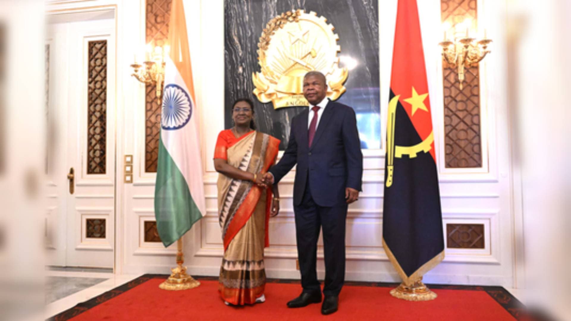President Murmu, Angola counterpart Lourenco Agree to Deepen Cooperation