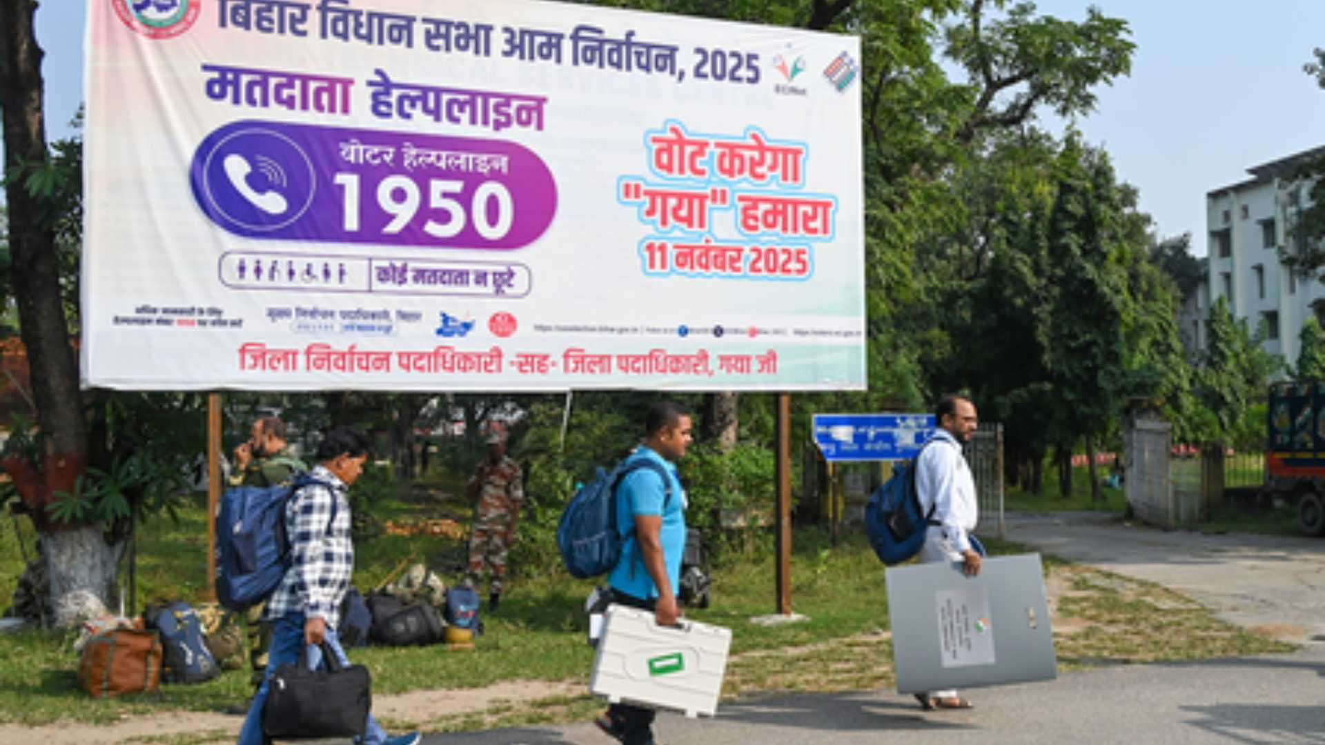Bihar Votes Today in Final Phase of Assembly Elections 2025 across 122 Constituencies in 20 Districts