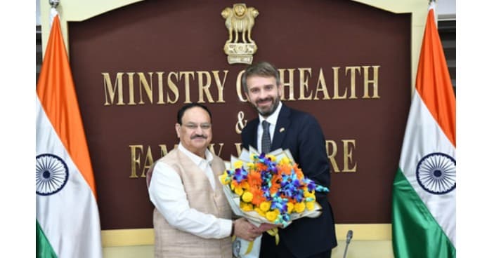 Nadda And Norwegian Counterpart Discuss Healthcare Partnership