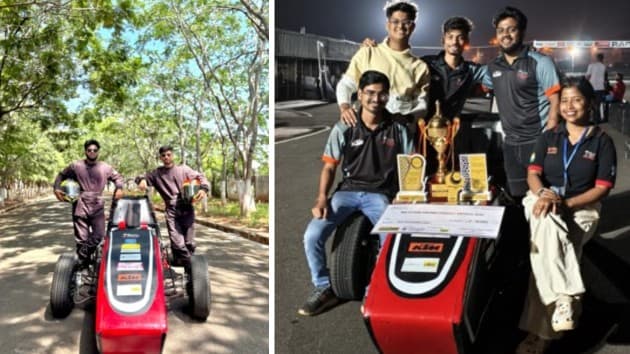 VSSUT  Burla Team ‘VeerRacerss Electric’ Wins 2nd Place at Formula Imperial 2025
