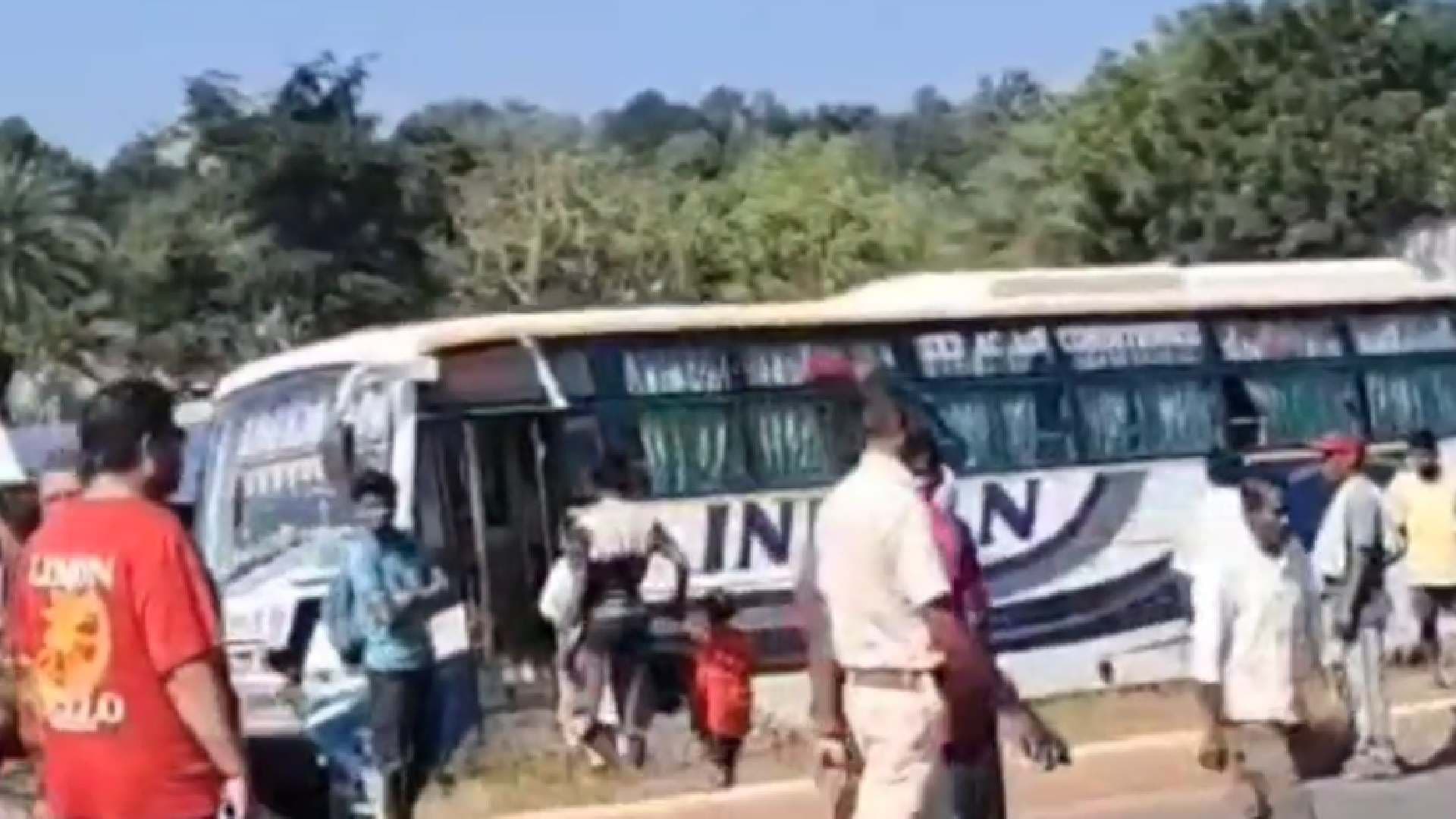 Fatal Crash on NH-20 After Bus Hits Motorcycle in Keonjhar District