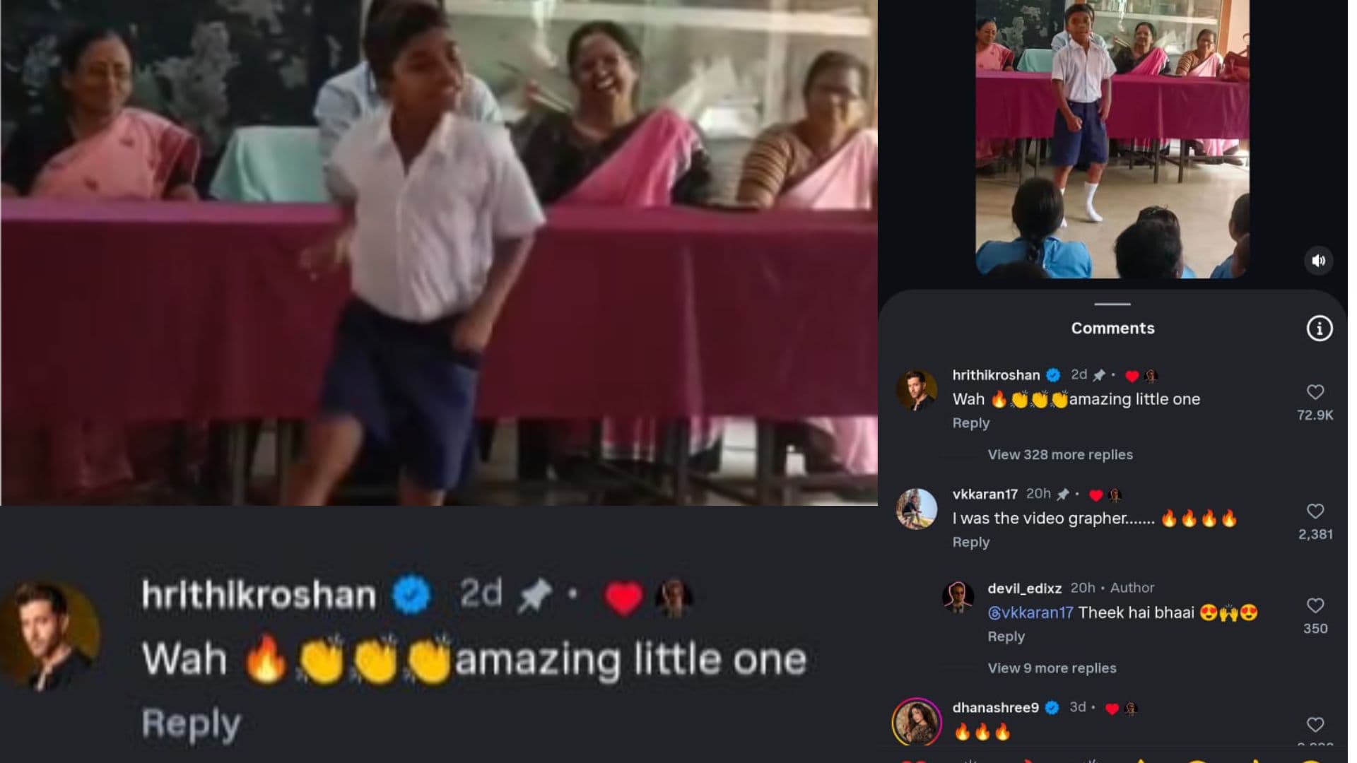 Hrithik Roshan Praises 10-Year-Old Cuttack Boy’s Viral Dance Performance