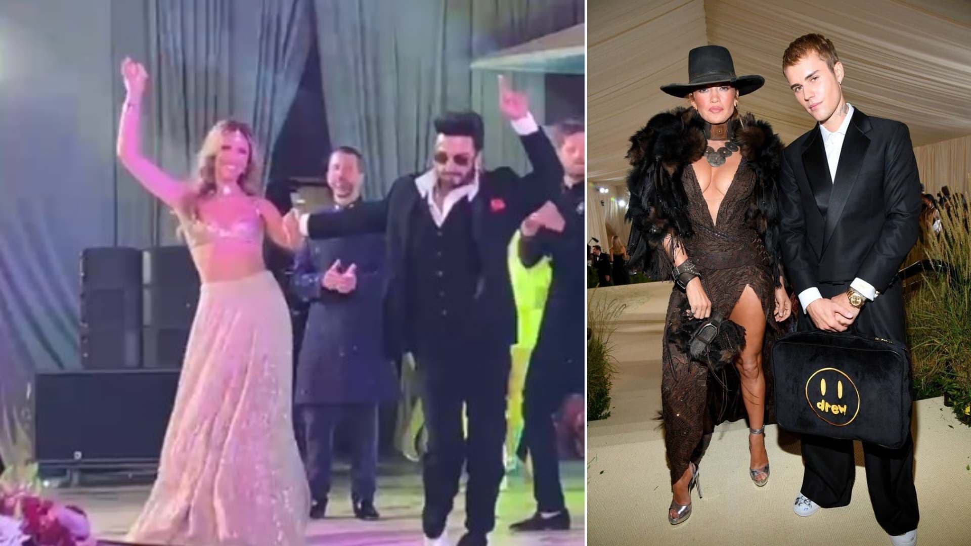 Trump Jr Dances with Ranveer Singh at Lavish Wedding; JLo, Bieber Join Festivities
