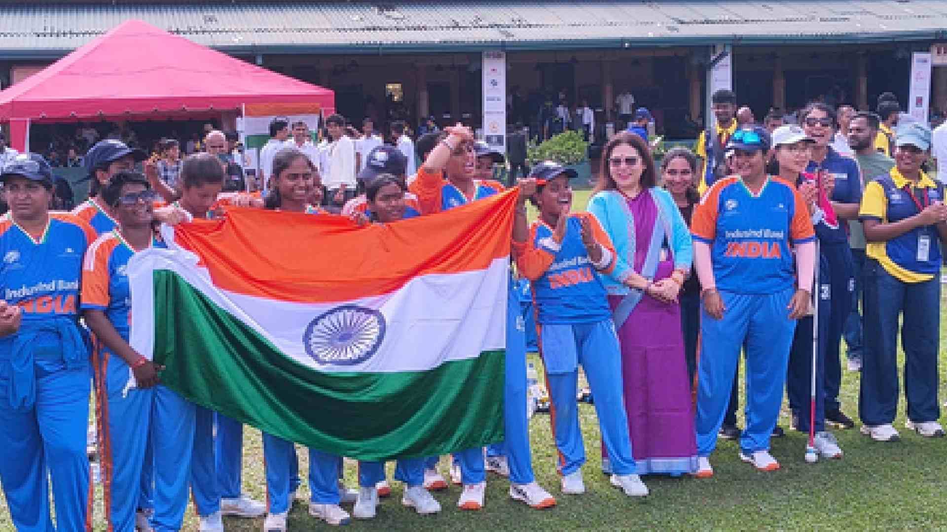 Indian Women's Blind Cricket Team Creates History, Lifts Maiden T20 World Cup