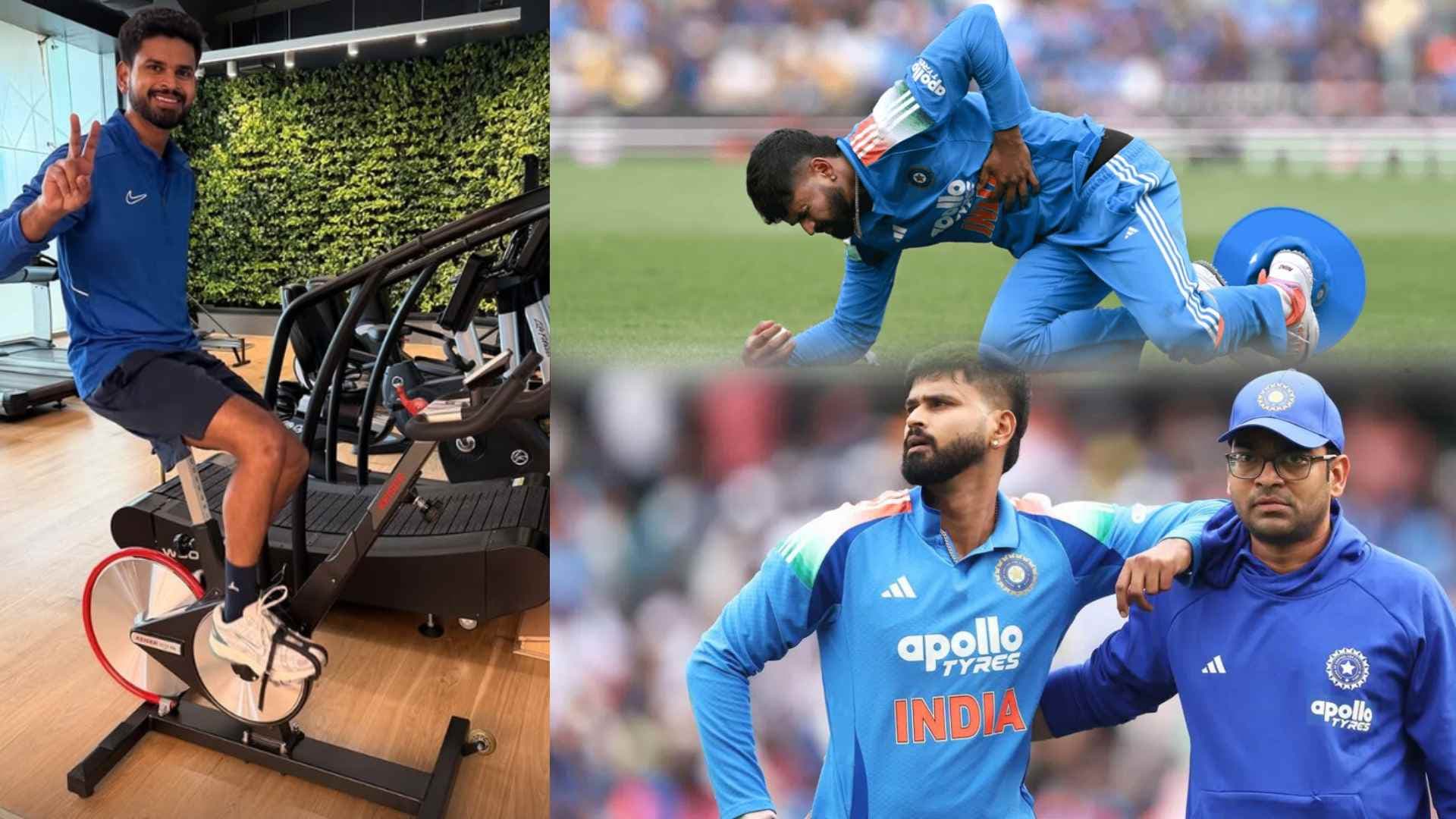 Shreyas Iyer Back in Training after Spleen Injury Scare