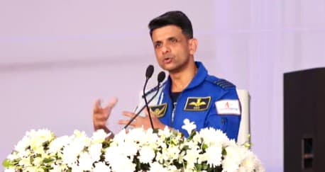 Astronaut Shubhanshu Shukla Ignites Young Minds In Bhubaneswar