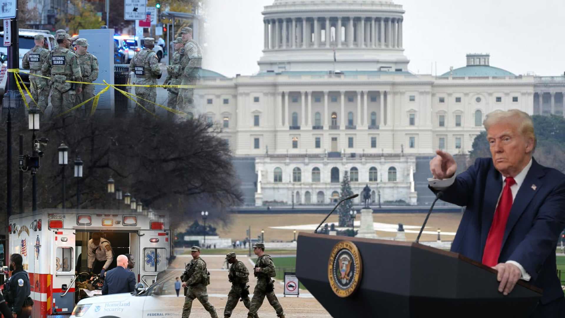 National Guard Shot Near White House, Donald Trump Calls it an “Act of Terror”