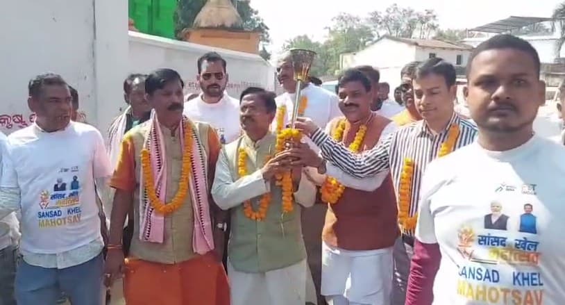 Nabarangpur MP Balabhadra Majhi Inaugurates Sansad Khel Mahotsav 2025 