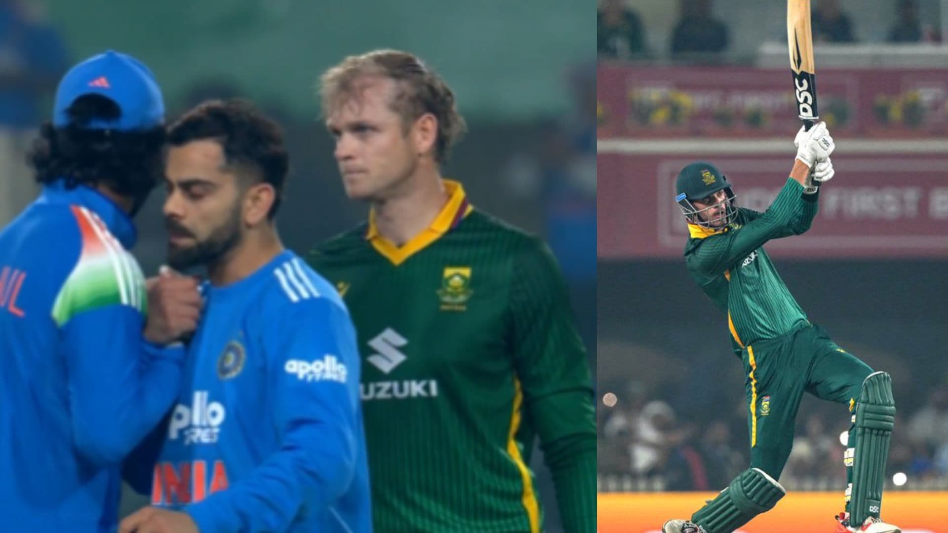 Kohli Shines, Bowlers Hold Nerve as India Edge South Africa by 17 Runs
