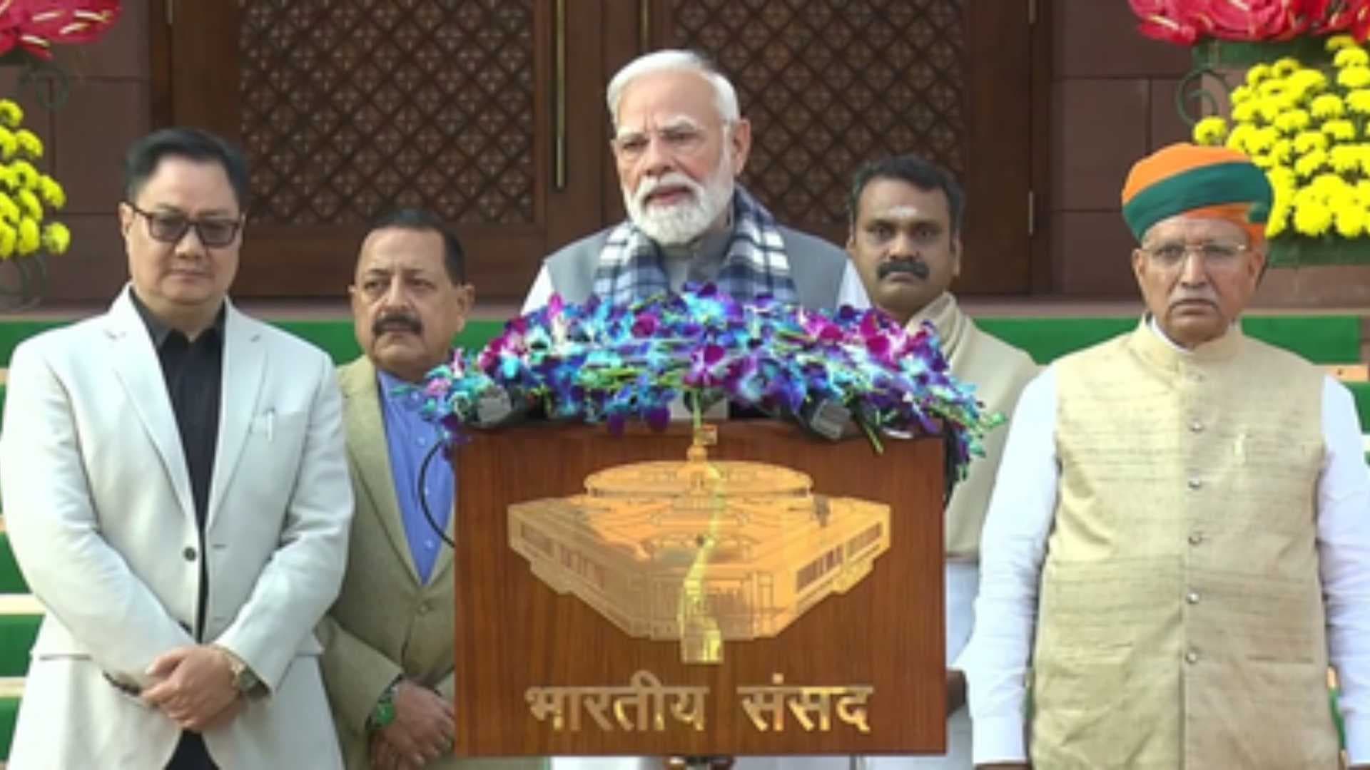 “There should be Delivery, not Drama”: PM Modi on Parliament Winter Session