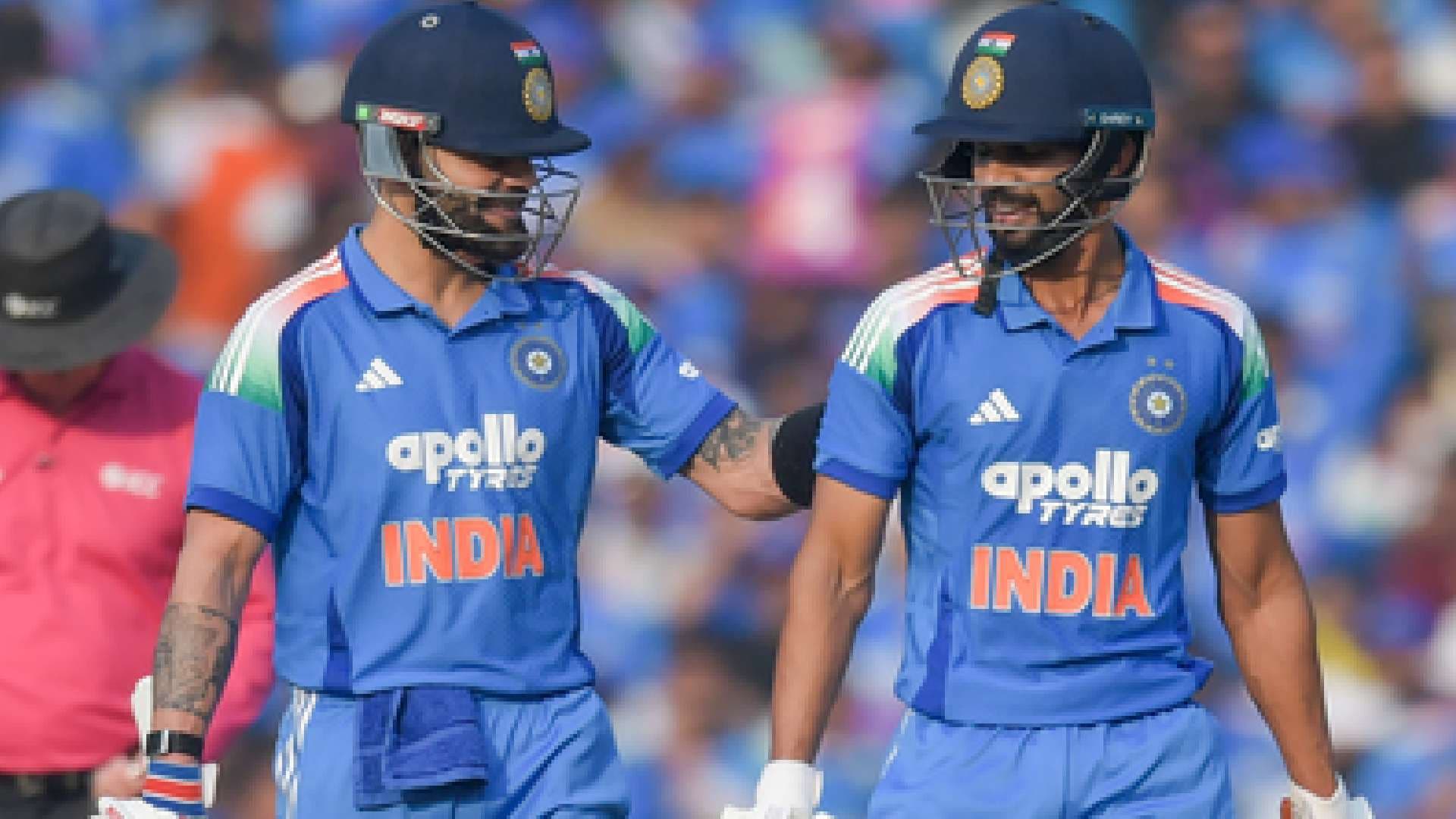 Kohli, Gaikwad Centuries Power India to 358/5 Against South Africa in 2nd ODI