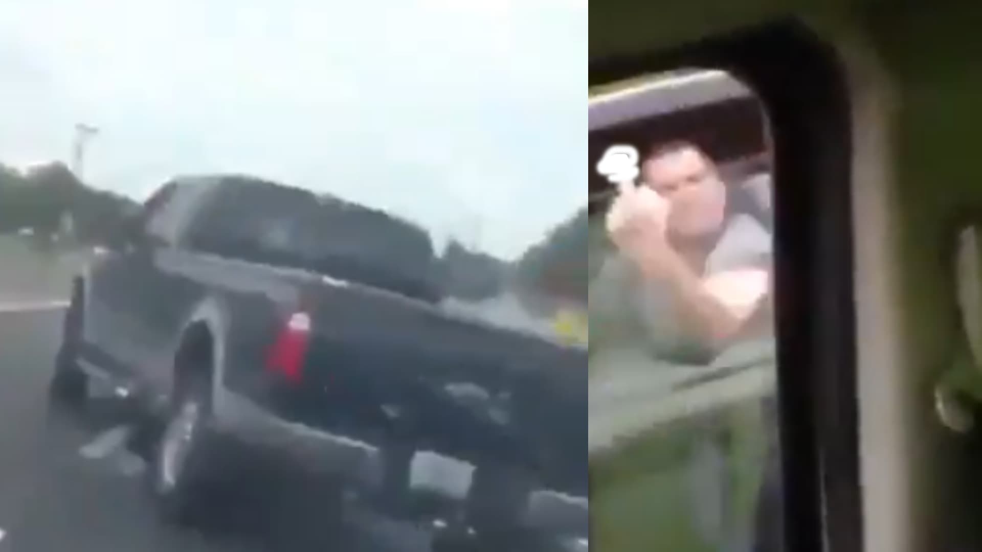 Man Flashes Middle Finger from SUV, But Karma Didn't Let It Go