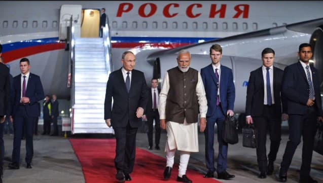 Delighted To Welcome 'My Friend', Says PM Modi After Receiving Putin At Airport