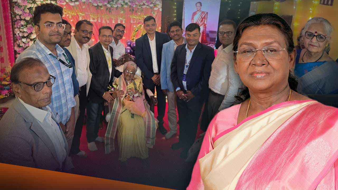 President Murmu Lauds Dr Lakshmi Bai’s Philanthropy On Her 100th Birthday