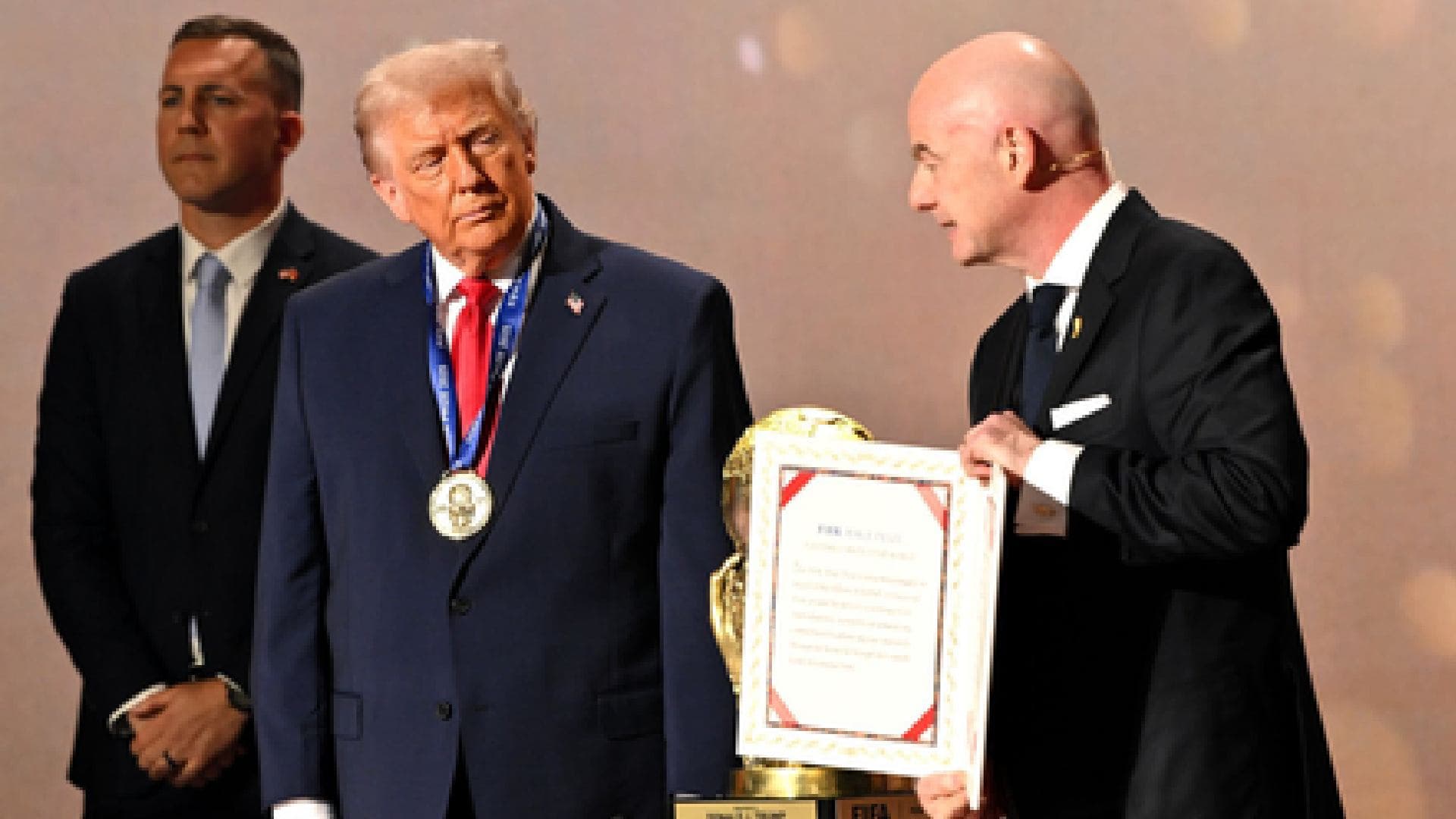 Donald Trump Receives First FIFA Peace Prize for Global Peace Initiatives