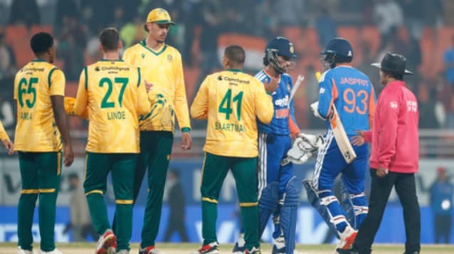 2nd T20I: Baartman Picks 4-24 As South Africa Level Series With 51-Run Win Over India