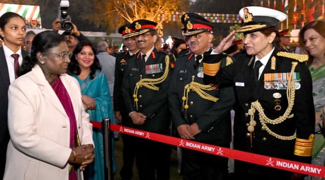 President Murmu Leads Commemoration Of 1971 War Victory At Army’s ‘At Home’