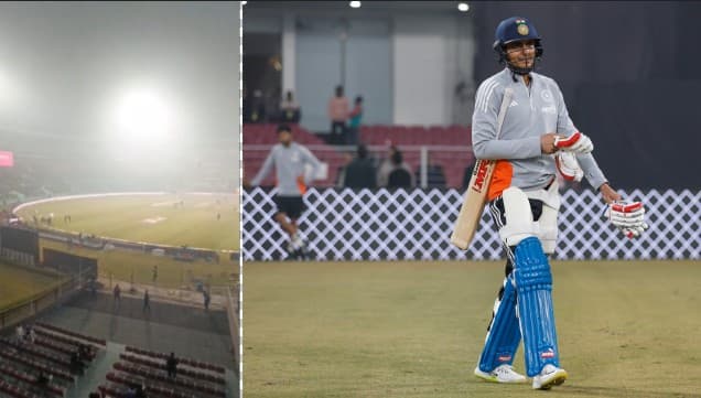 India vs South Africa, 4th T20I: Toss Delayed Due To Fog In Lucknow, Gill Ruled Out