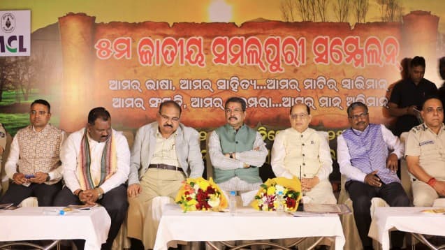 Dharmendra Pradhan Hails ‘Sambalpuri Sammelan’ as Step Towards National Identity