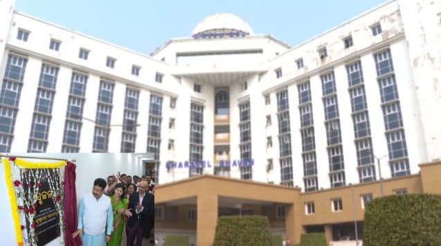Minister Krushna Chandra Mahapatra Inaugurates ‘Srujan’ Canteen At Kharavela Bhawan