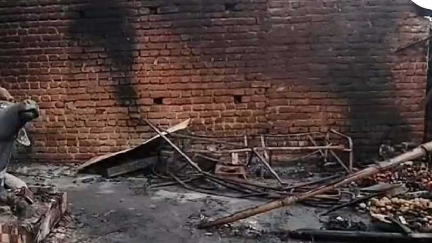 Man Burnt Alive After Fire Engulfs Shop In Odisha's Kendrapara