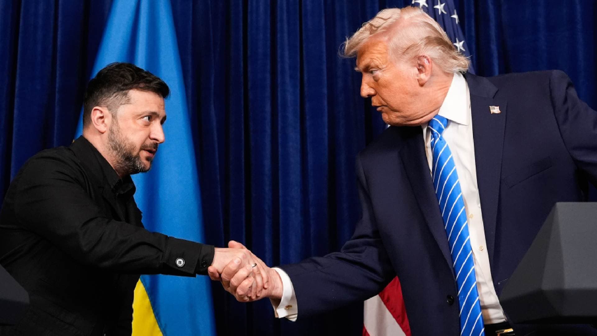 Trump, Zelenskyy Keep Talks Light as Ukraine Peace Negotiations Advance