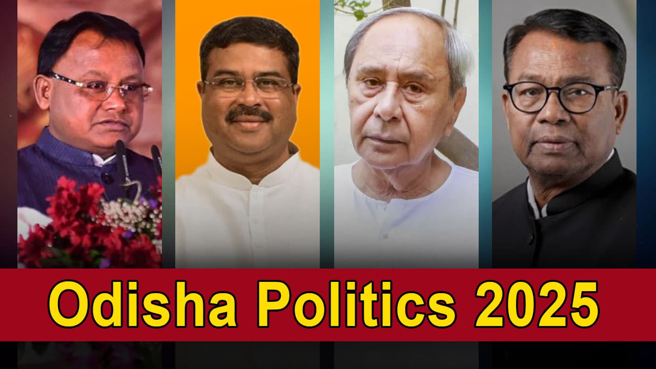 Odisha’s Political Landscape in 2025: BJP Consolidates, BJD Struggles, Congress Falters