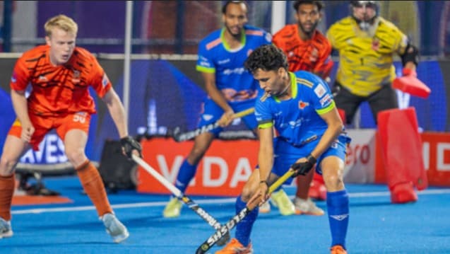 Men's HIL: Kalinga Lancers Move To Second Spot With Narrow 2-1 Win Over Shrachi Bengal Tigers