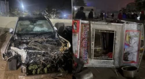 Speeding Audi Ploughs Into Pedestrians In Jaipur; One Killed, 12 Injured