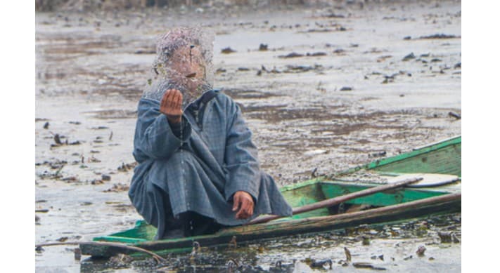 Dal Lake Freezes As Kashmir Shivers At Sub-Zero Temperatures