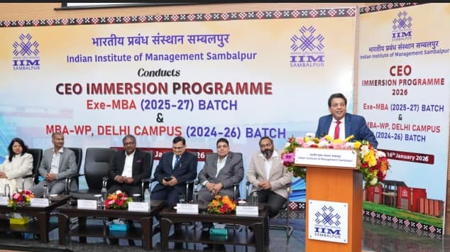 IIM Sambalpur Hosts CEO Immersion Programme on Future of Work