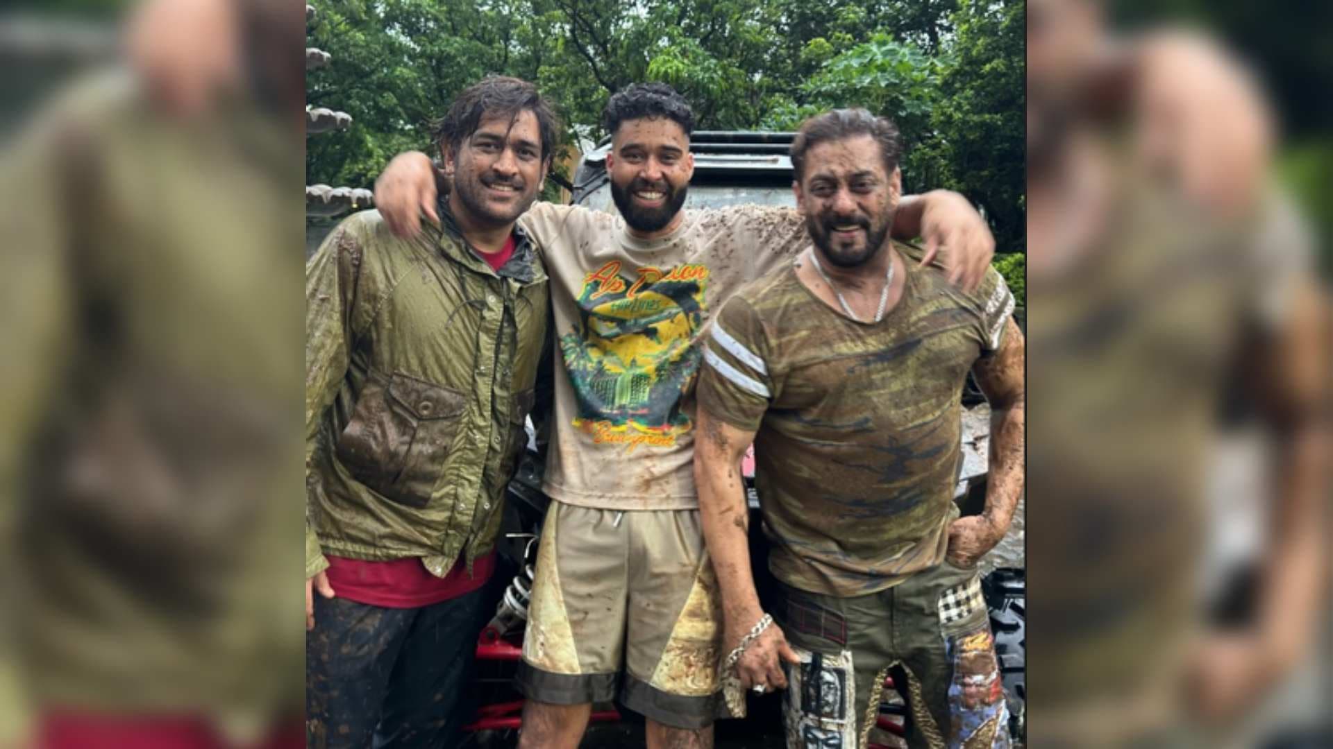 Salman Khan, MS Dhoni Reunite for a Muddy Adventure with AP Dhillon