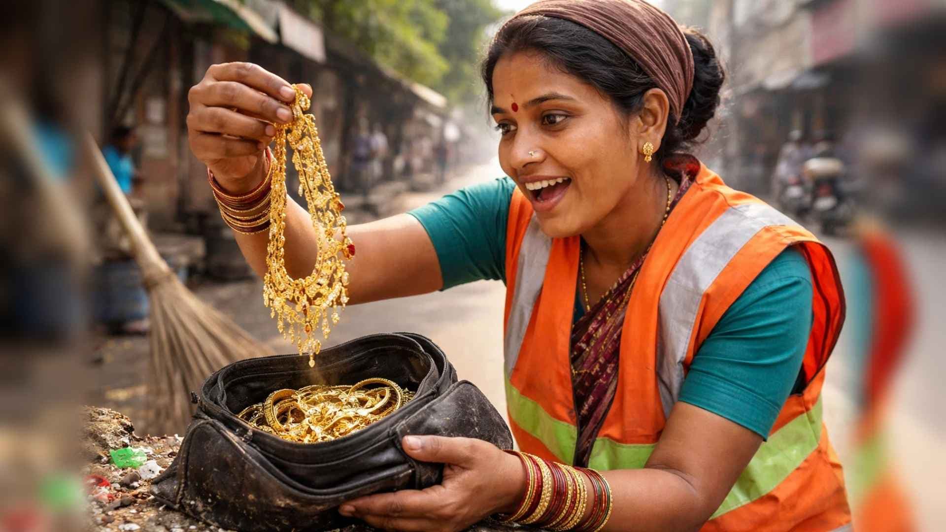 Chennai Worker Finds ₹45 Lakh Gold; What She Did Next Will Shock You