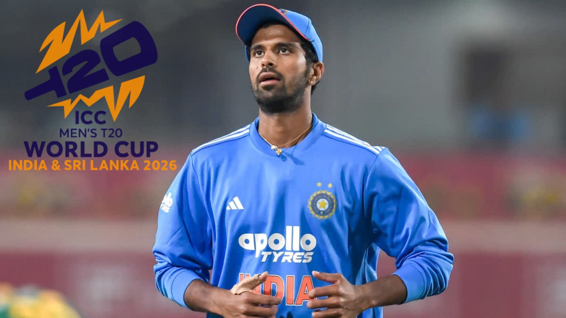 Washington Sundar Out of NZ T20Is, Doubtful for T20 World Cup